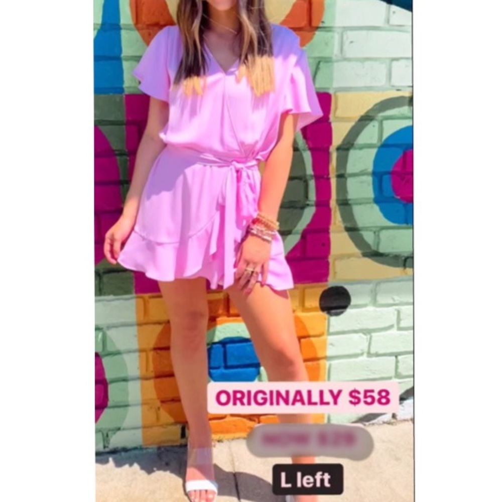 Pink dress